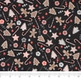 thumbnail image 1 of RTC Fabric 100% Cotton 44 inch, Fleece Fabric, Yarn Dyed, Cut by Yard, Gingerman, 1 of 6