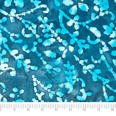 RTC Fabrics 100% Cotton 44" Batik 34 Print Fabric by the Yard