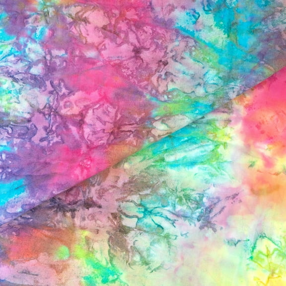 RTC Fabrics 100% Cotton 44" Batik 8 Print Fabric by the Yard