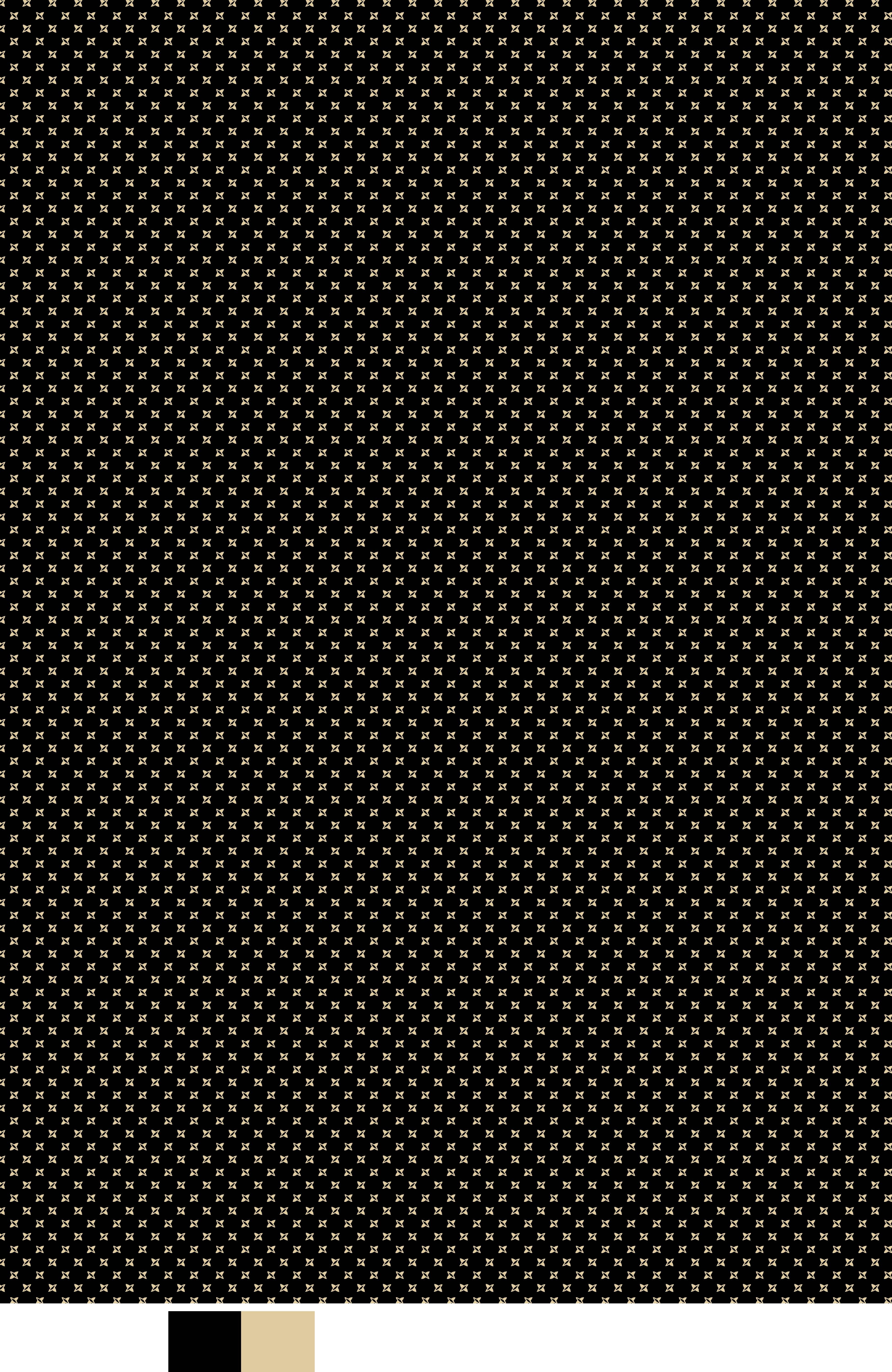 RTC Fabrics 100% Cotton 44" Black Decor Noir Print Fabric by the Yard