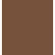 RTC Fabrics 42"/43" 100% Cotton Flannel Solid Brown Color Crafting Fabric by the Yard