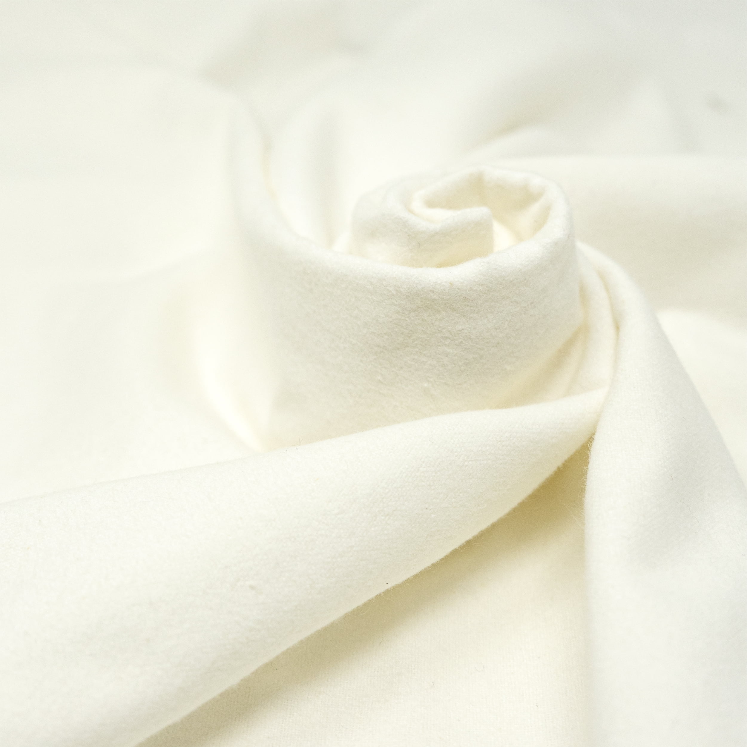 RTC Fabrics 42 inch/43 inch 100% Cotton Flannel Solid Crafting Fabric 8 yd by The Bolt, White, Size: 8 yds x 42 inch/43 inch