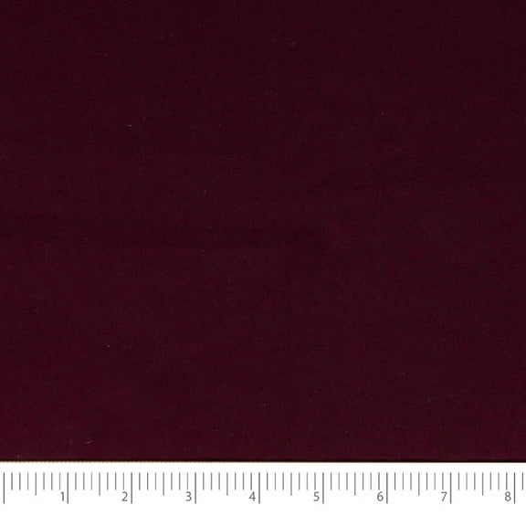 RTC Fabrics 42"/43" 100% Cotton Flannel Solid Rich Red Color Crafting Fabric by the Yard