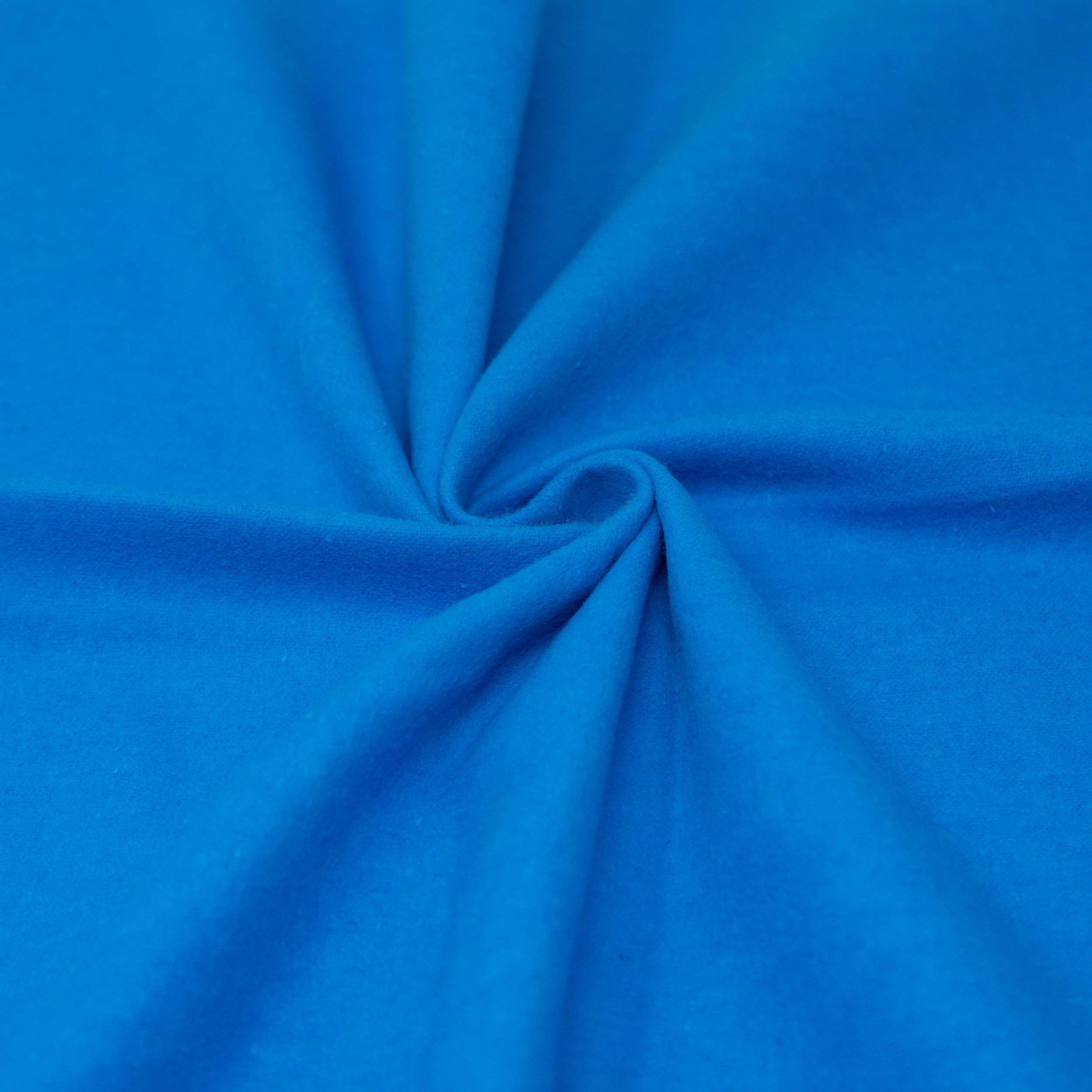 RTC Fabrics 42"/43" 100% Cotton Flannel Solid Turquois Blue Color Crafting Fabric by the Yard