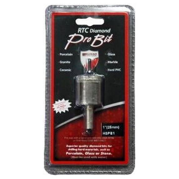 RTC Products HSPB1 1 in. Porcelain Pro Bit