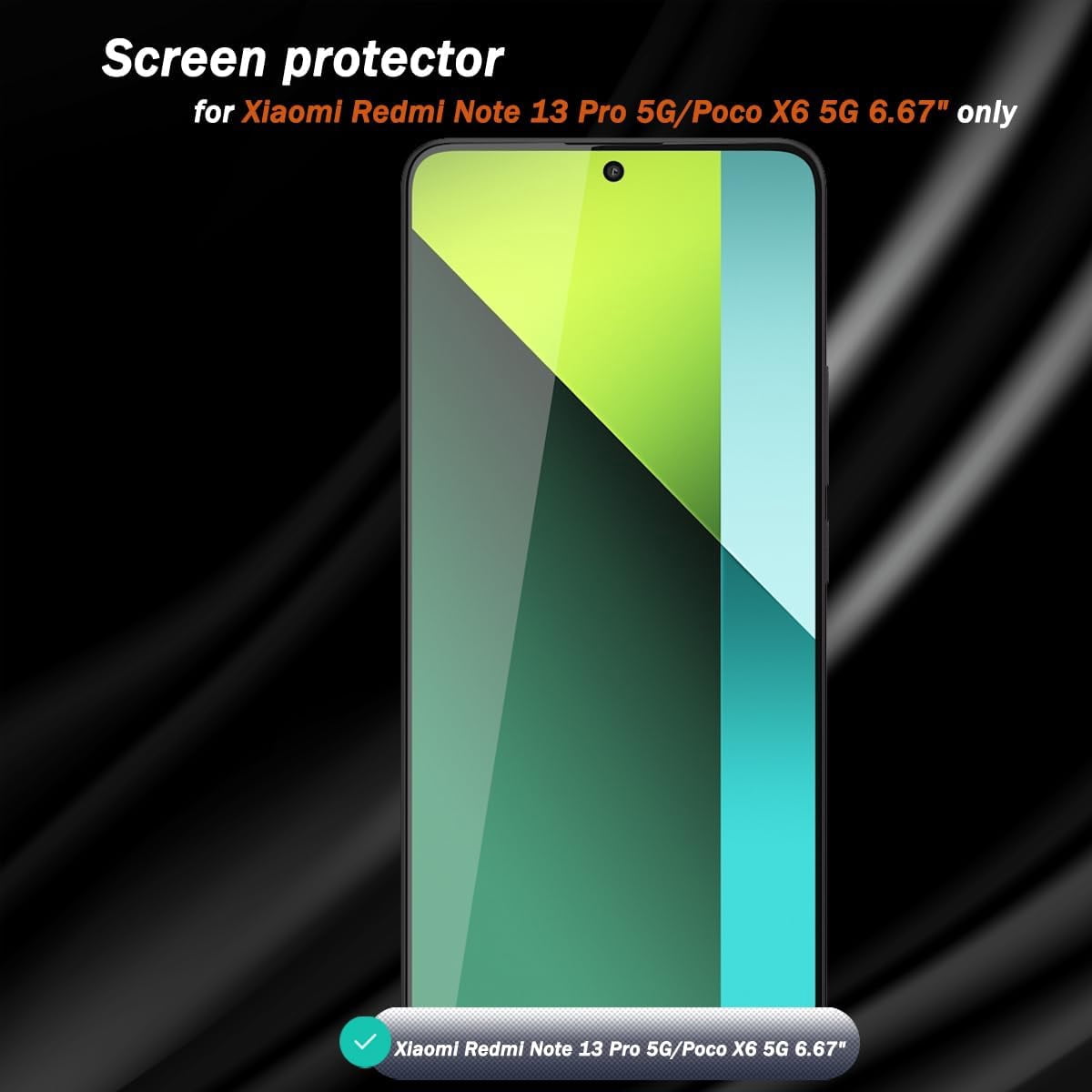 2+2 Pack Privacy Screen Protector & Camera Lens Protector For Xiaomi Redmi Note 14 Pro+ 5G - Anti-Spy Tempered Glass