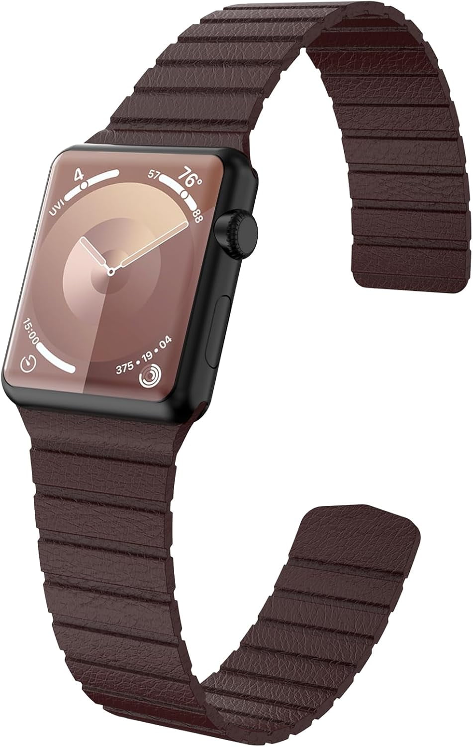 RTHG-Compatible with Apple Watch Leather Band 38mm 40mm 41mm 42mm 44mm ...
