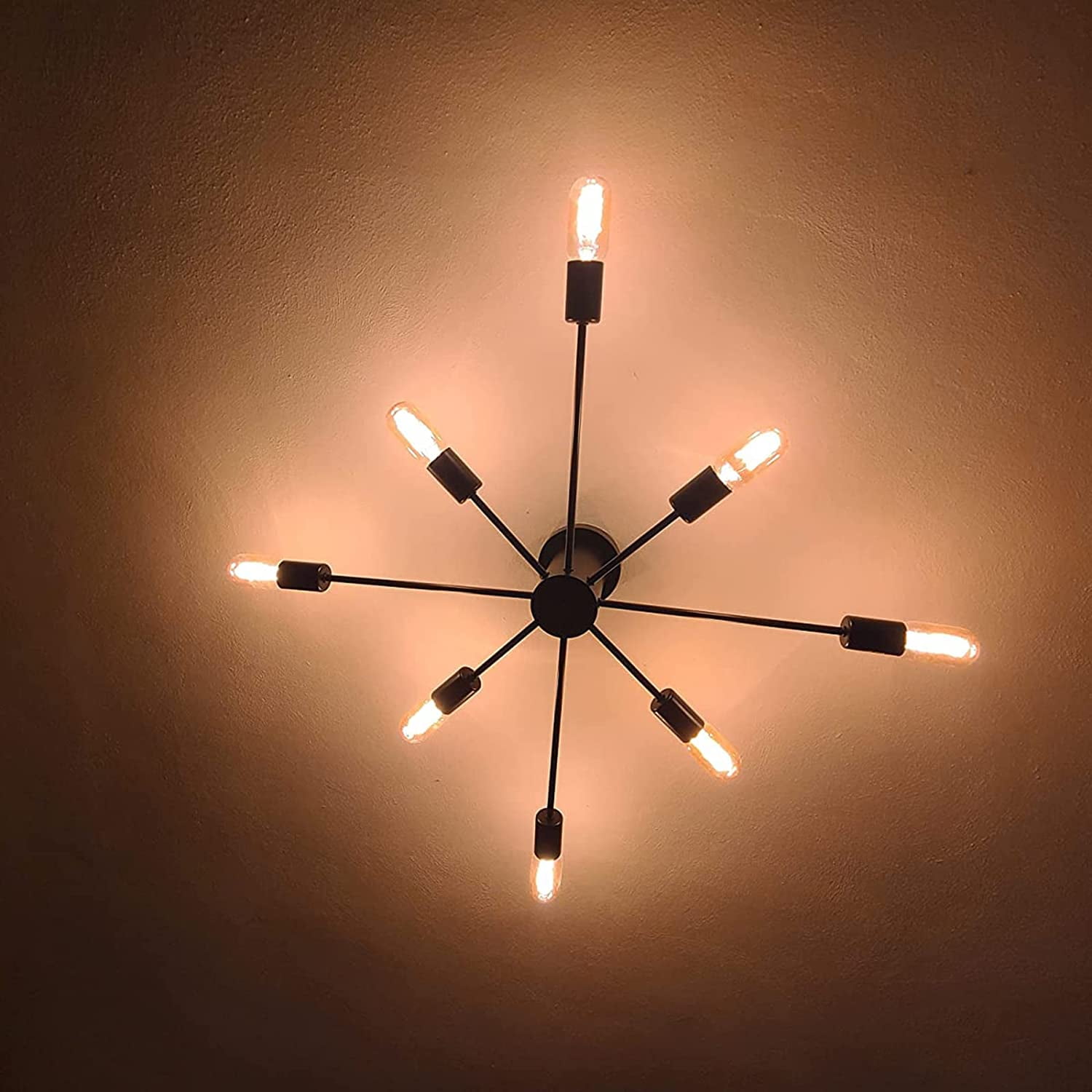 Rthg RTHG-Edison Tubular Style Bulb T14/T45, Vintage Bulbs, Dimmable, Warm ...