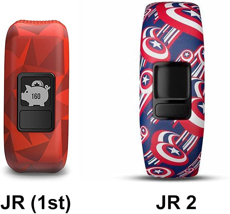 RTHG-Elastic Nylon Strap compatible with Garmin vivofit Jr 1/2