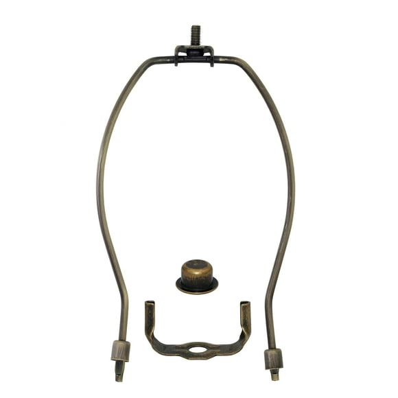 RTHG- ML93HA Antique Brass Finish Make-A-Lamp Kit with All Parts Needed and Instructions for DIY Lamp Design or Repair