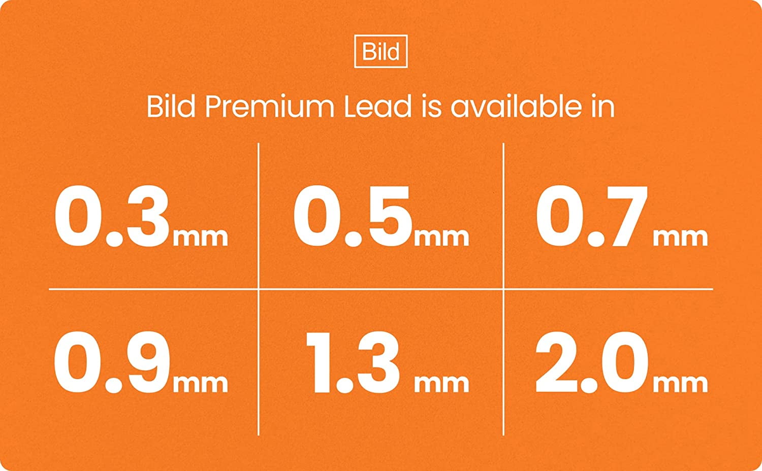 RTHG-Premium Mechanical Pencil Lead Refills (HB, 1.3 mm)