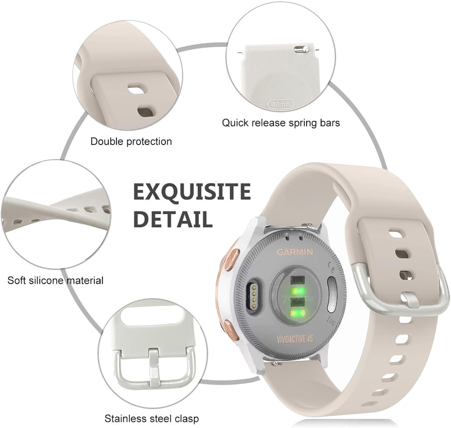 Cinturino Per Garmin Vivomove Vivoactive 3 Vivomove - Foto 8