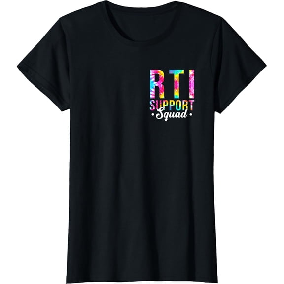RTI Support Squad Intervention Teacher Reading Writing Math T-Shirt