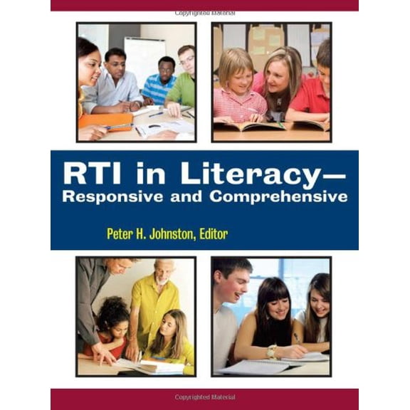 Pre-Owned RTI in Literacy: Responsive and Comprehensive (Paperback) 0872078361 9780872078369