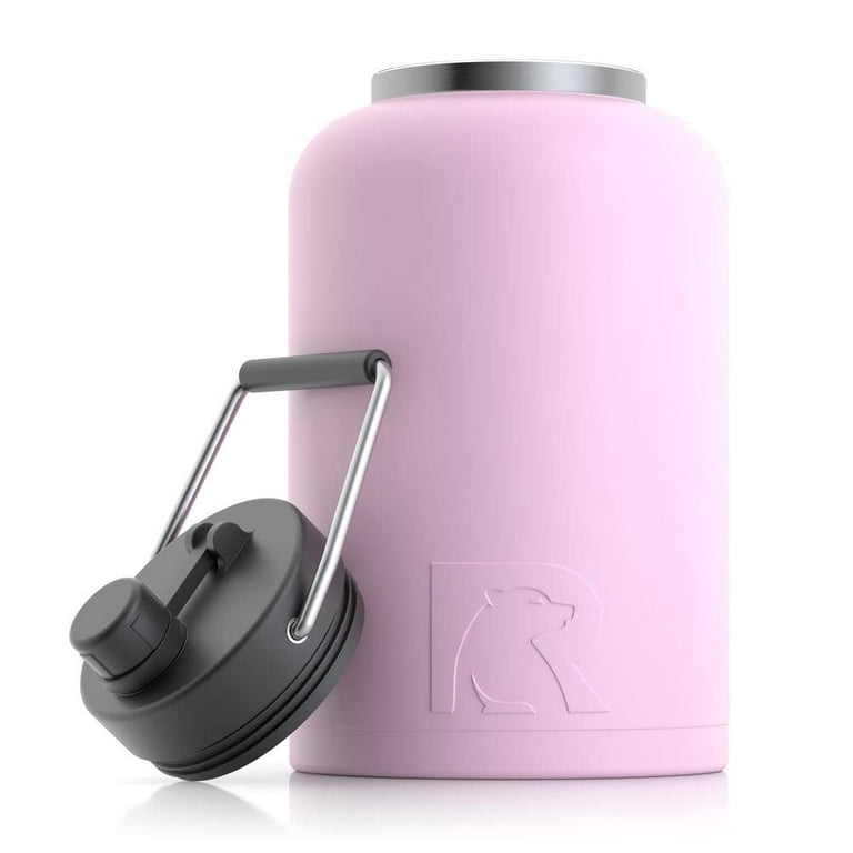 RTIC 1 Gallon Jug with Handle, Vacuum Insulated Water Bottle Metal  Stainless Steel Double Wall Insulation, Thermos Flask Hot and Cold Drinks,  Sweat