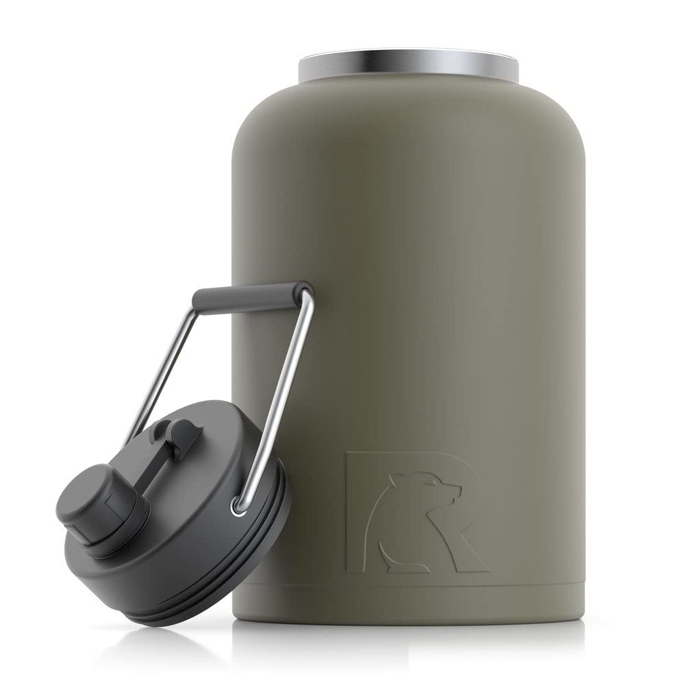 RTIC 1 Gallon Jug with Handle, Vacuum Insulated Water Bottle Metal