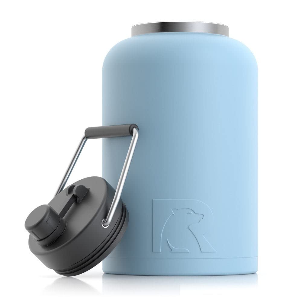 RTIC 1 Gallon Jug with Handle, Vacuum Insulated Water Bottle Metal