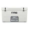 thumbnail image 1 of RTIC 110 Qt 130-Can Ultra-Tough Ice Chest Cooler, White, 1 of 6