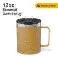 RTIC 12 oz Ceramic Lined Insulated Essential Coffee Mug, Splash