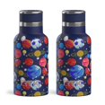 thumbnail image 1 of RTIC 12 oz Ceramic Lined Insulated Journey Water Bottle, Leak-Proof Lid, 2 Pack, Space Games, 1 of 7