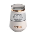 thumbnail image 1 of RTIC Happy Hour 12 oz Ceramic Lined Wine Tumbler, Cool Grey, 1 of 10