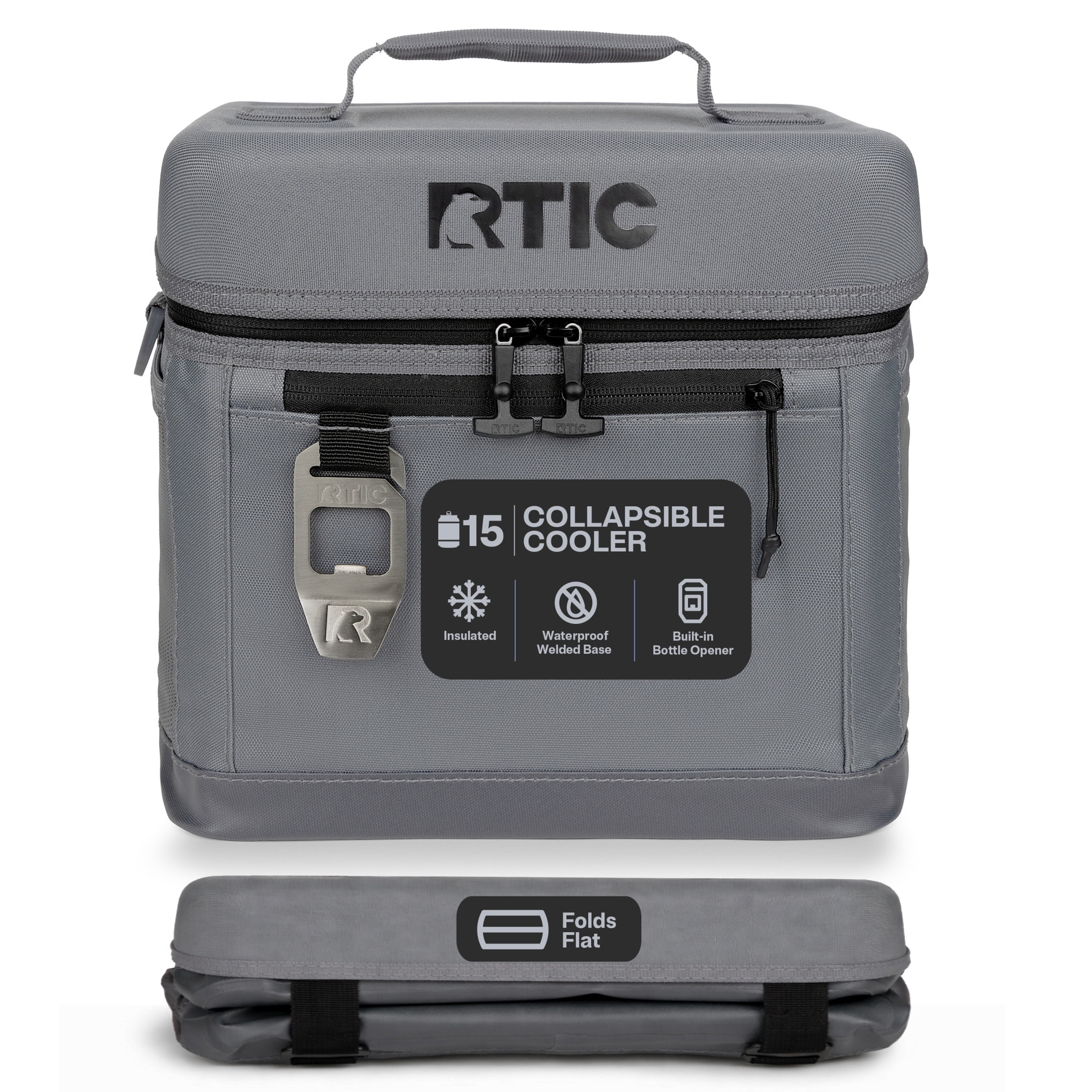 RTIC 15 Can Everyday Soft Cooler, Collapsible Insulated Design