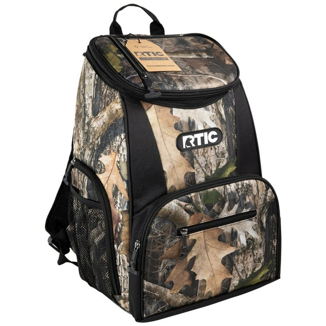 RTIC 15 Can Lightweight Backpack Insulated Cooler with Additional Storage Pockets, Kanati Camo