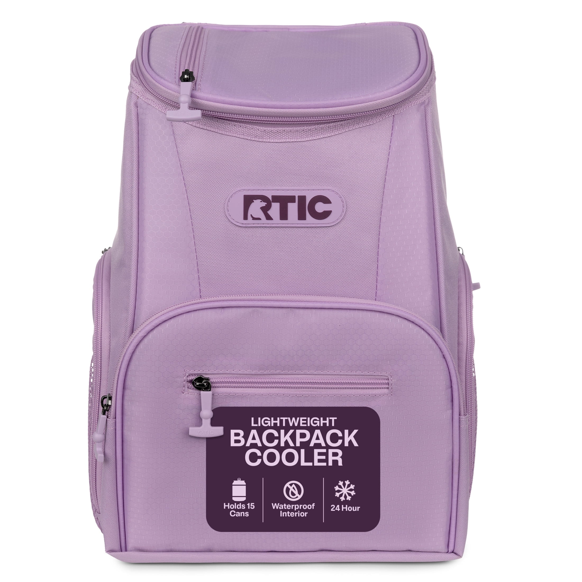RTIC 15 Can Insulated Cooler Backpack, Lightweight Polyester