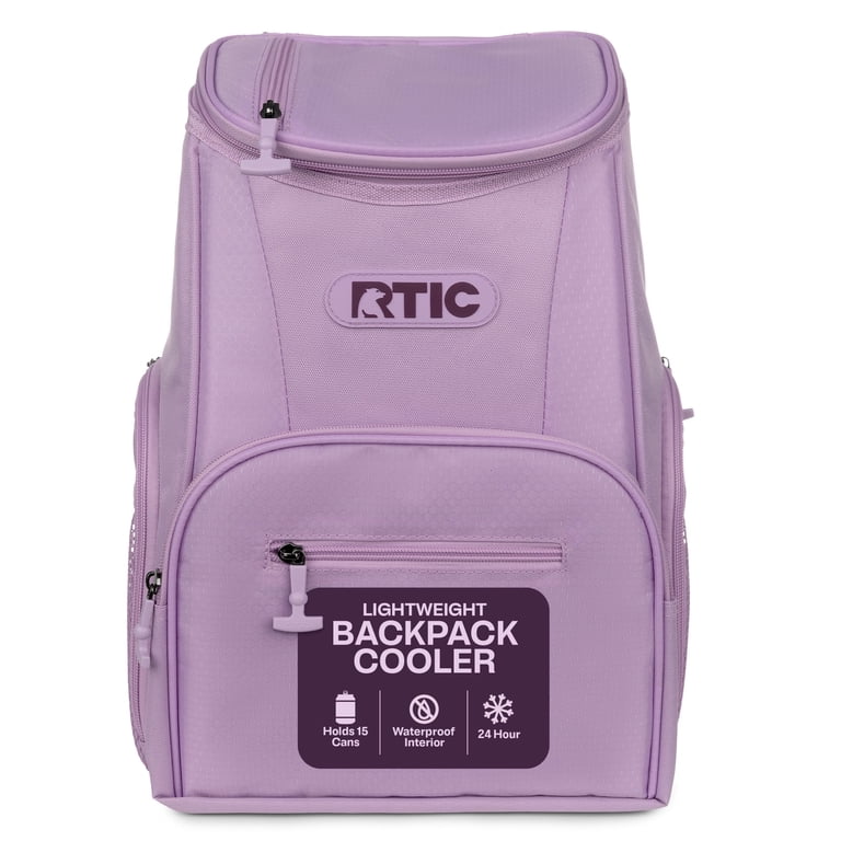 RTIC 15 Can Insulated Cooler Backpack, Lightweight Polyester