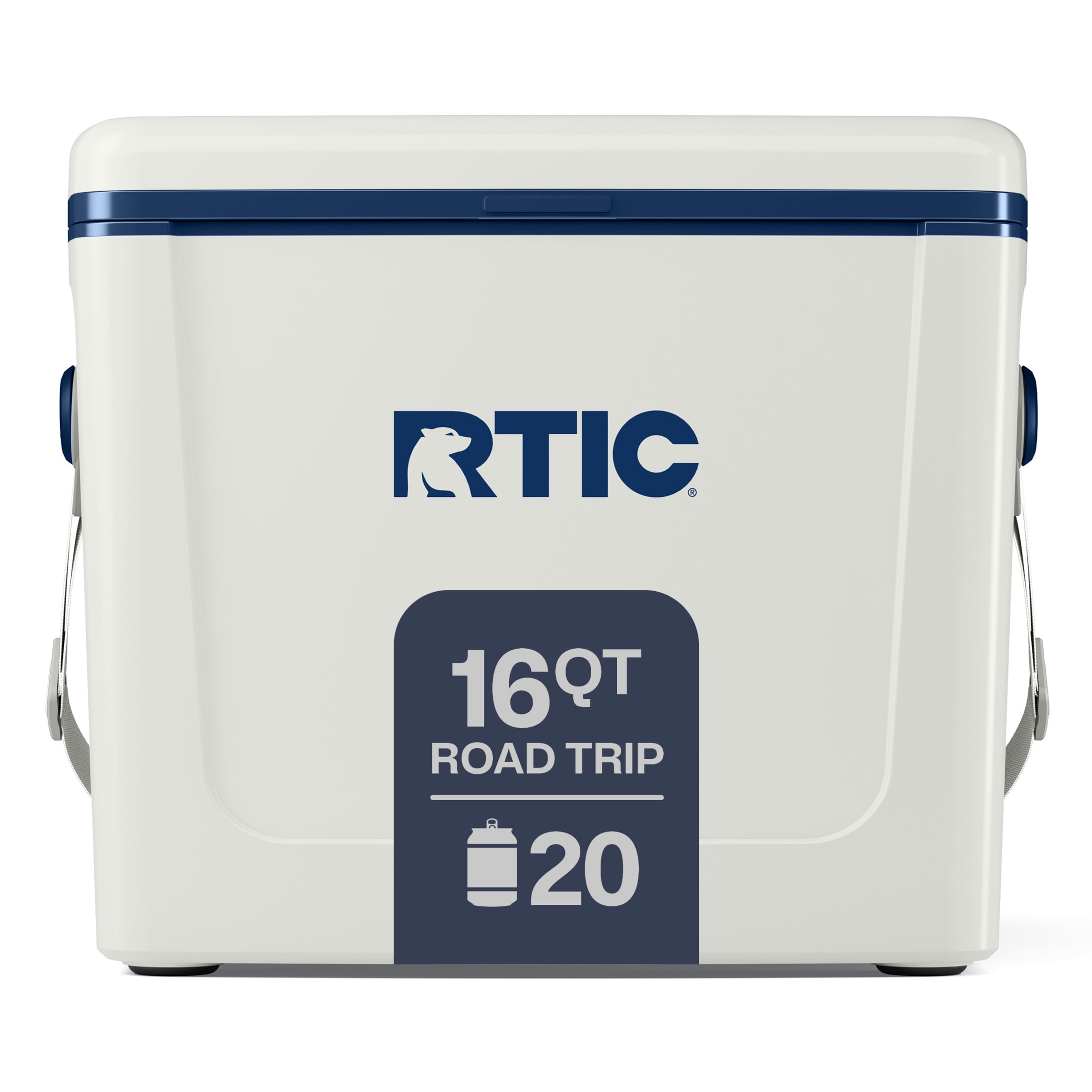 RTIC 16 QT Hard-Sided Ice Chest Cooler, Fits 20 Cans, Road Trip