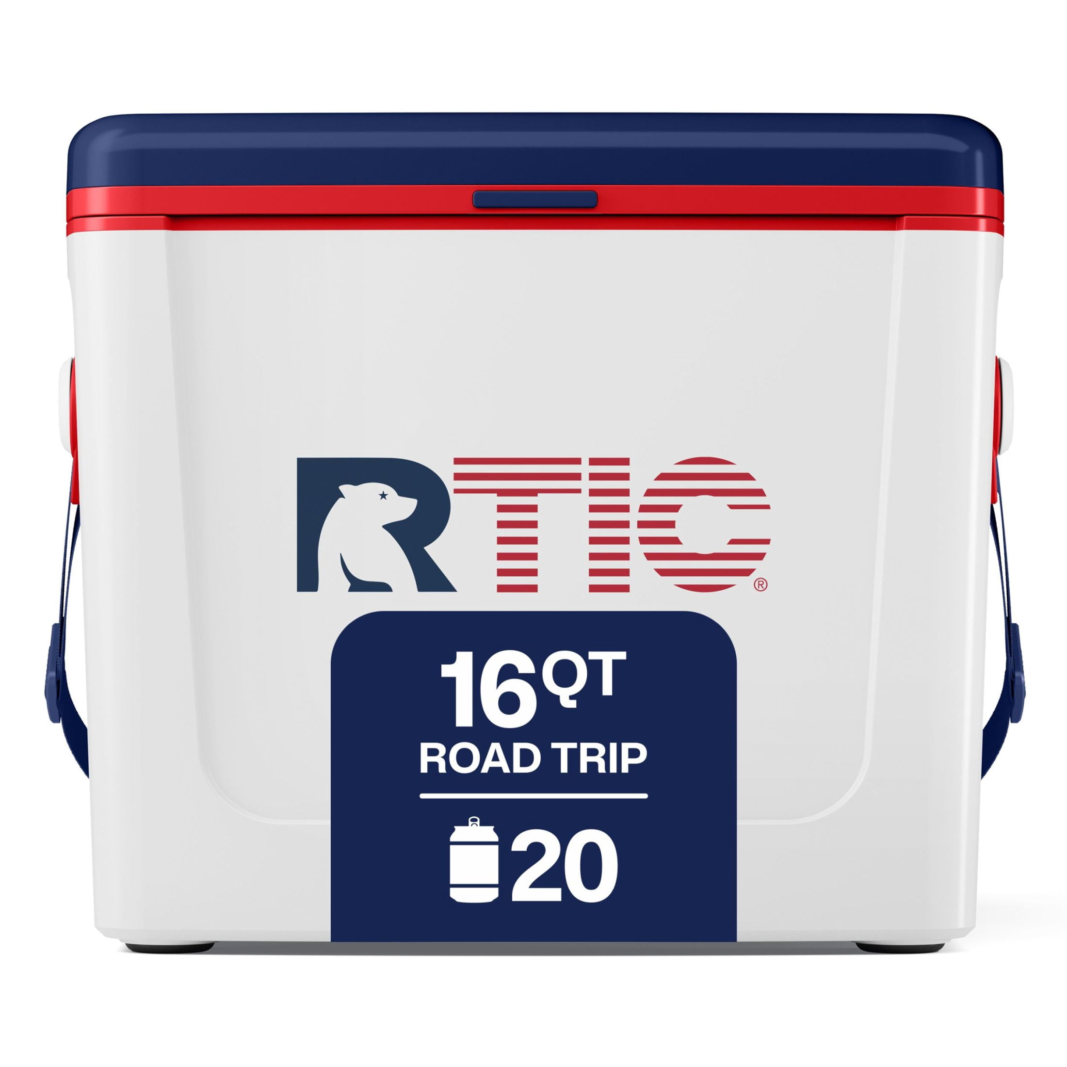 RTIC, Hard-Sided Ice Chest Cooler, 16 QT, Fits 20 Cans - Walmart.com