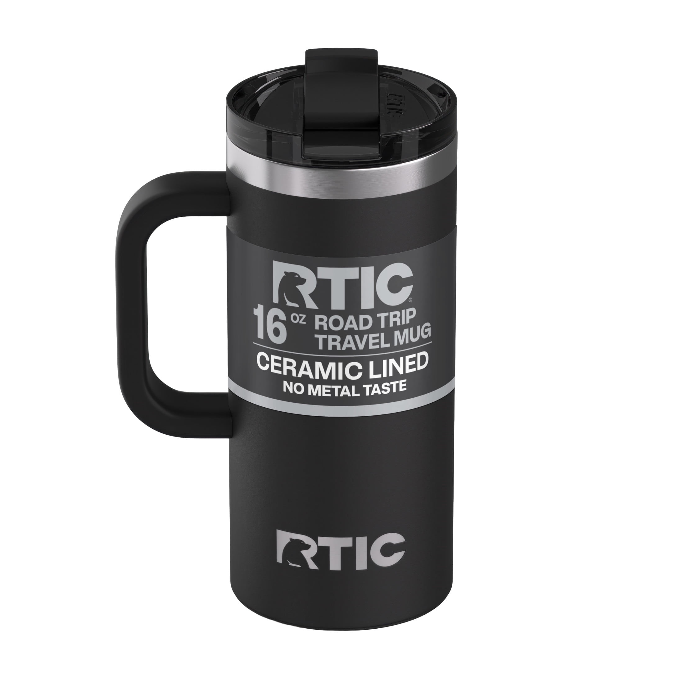 12 oz coffee mug dimensions Klean Kanteen 12oz Rise Mug, Black main image 1