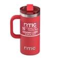 thumbnail image 1 of RTIC 16 oz Ceramic Lined Insulated Road Trip Travel Mug, Leak-Resistant Lid, Flag Red, 1 of 9