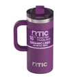 thumbnail image 1 of RTIC 16 oz Ceramic Lined Insulated Road Trip Travel Mug with Leak-Resistant Lid, Berry Jam, 1 of 8