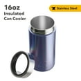 thumbnail image 1 of RTIC 16 oz Stainless Steel Insulated Craft Can Cooler, Pacific, 1 of 4