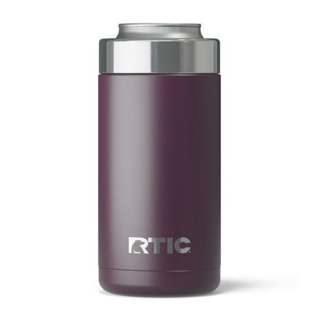 RTIC 16 oz Stainless Steel Insulated Craft Can Cooler, Plum