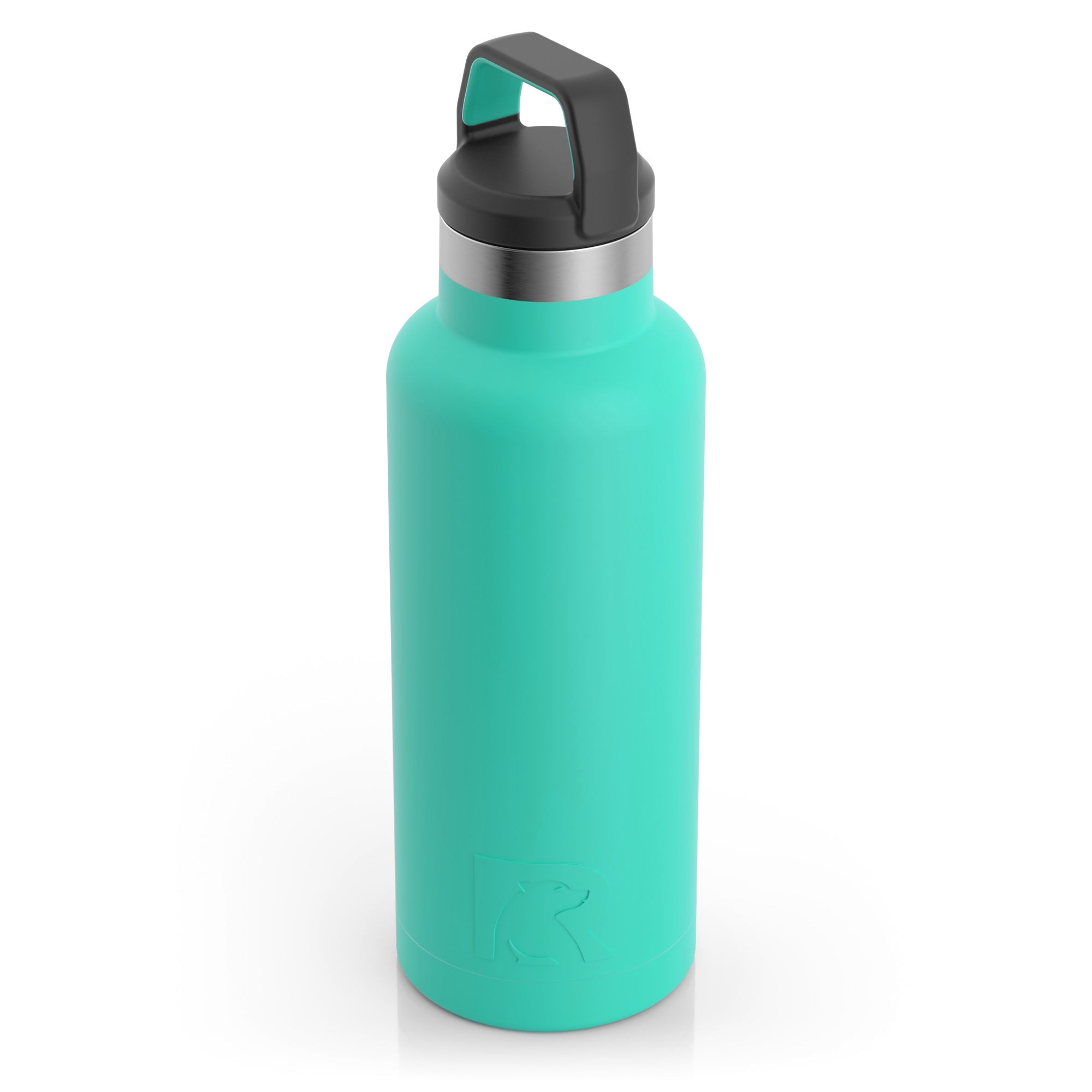 RTIC 16 oz Vacuum Insulated Water Bottle, Metal Stainless Steel Double