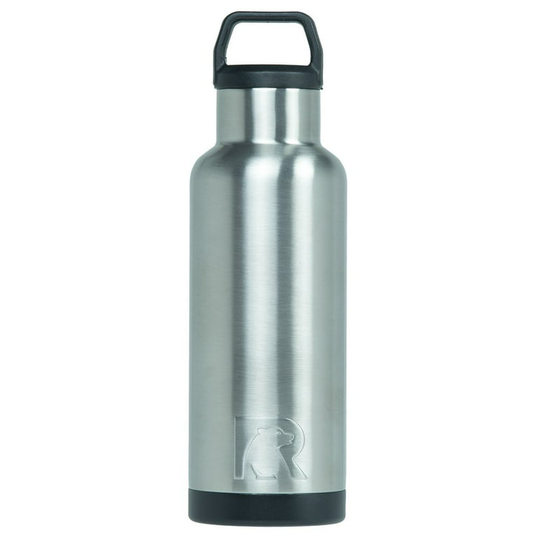 RTIC 32 oz Vacuum Insulated Water Bottle, Metal Stainless Steel Double Wall  Insulation, BPA Free Reusable, Leak-Proof Thermos Flask for Hot and Cold