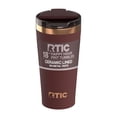 thumbnail image 1 of RTIC Happy Hour 18 oz Ceramic Lined Pint Tumbler, Chocolate Brown, 1 of 9