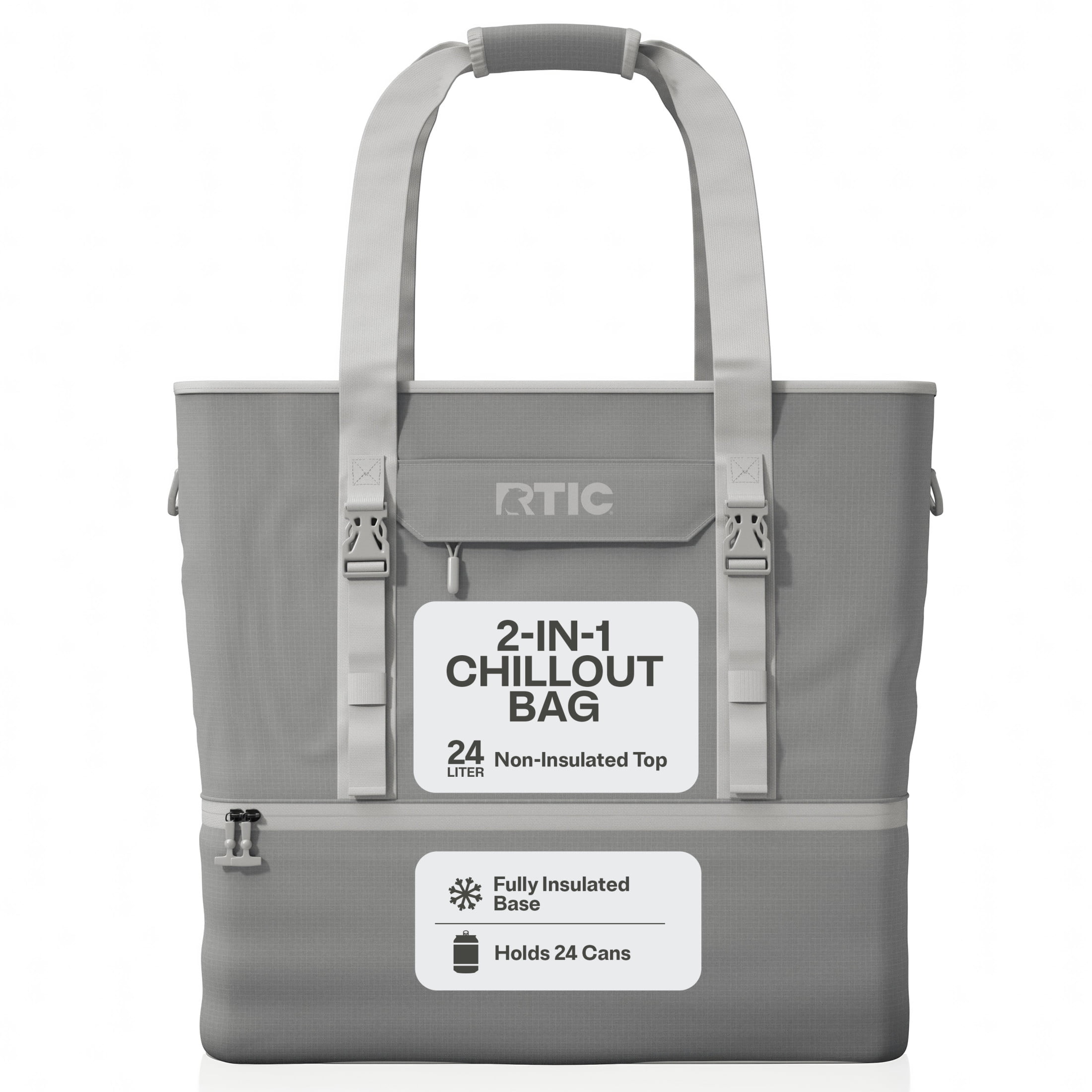 RTIC 2-in-1 Chillout Bag, Hybrid Tote Cooler Bag, 25L Dry