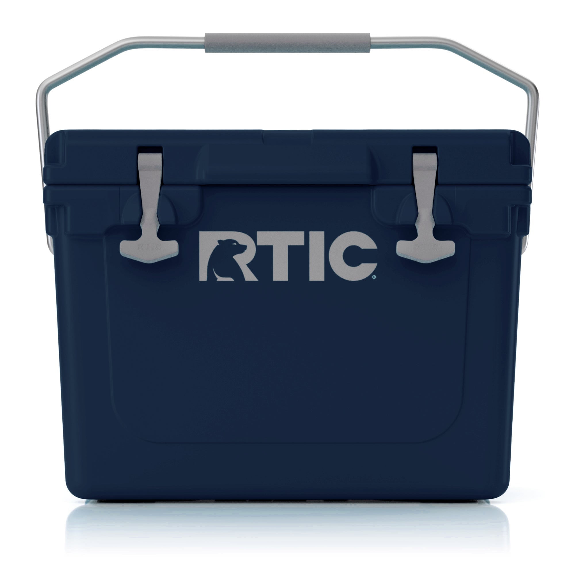 RTIC 20 QT UltraTough Rotomolded HardSided Ice Chest Cooler, Navy
