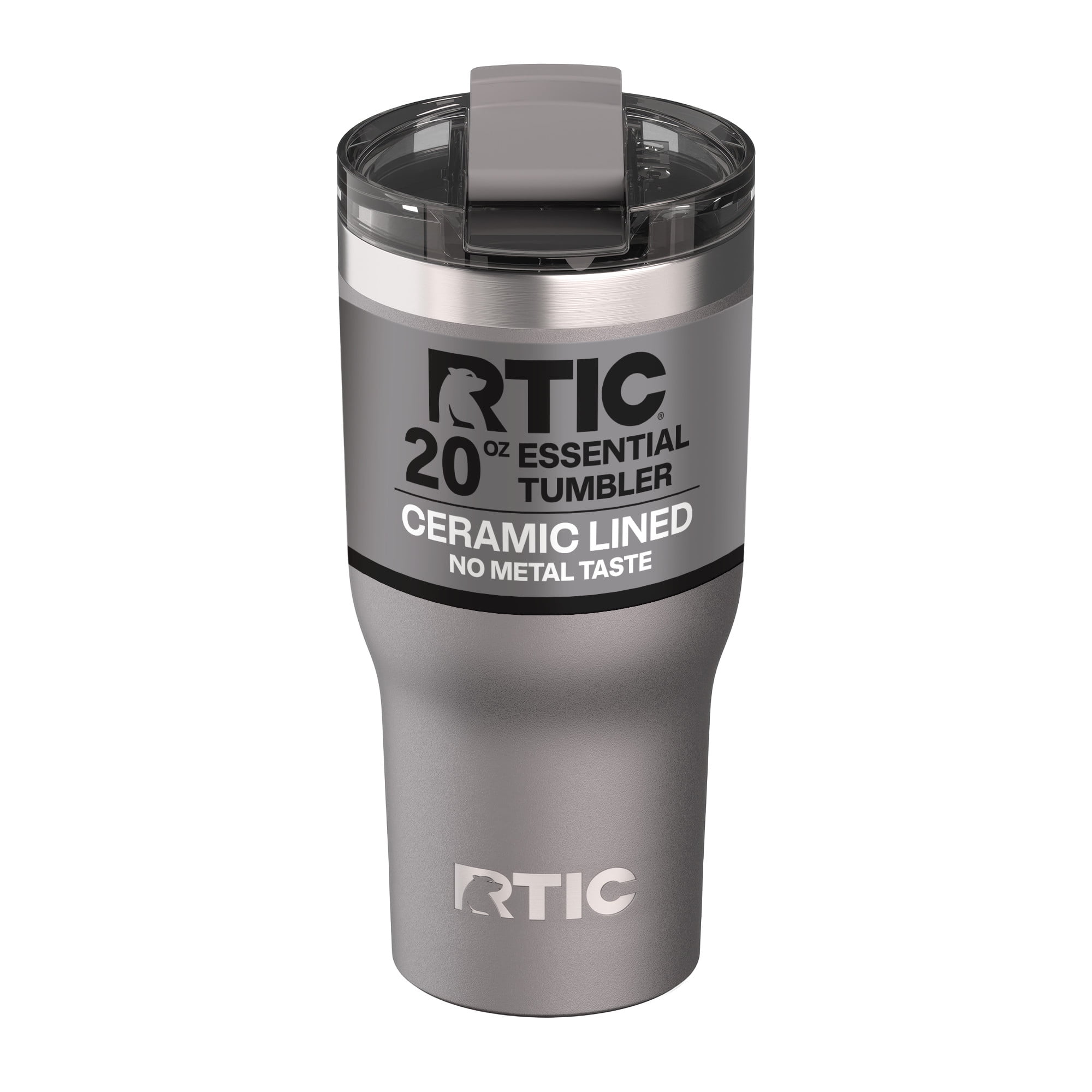 RTIC 20 oz Ceramic Lined Insulated Essential Tumbler, Leak
