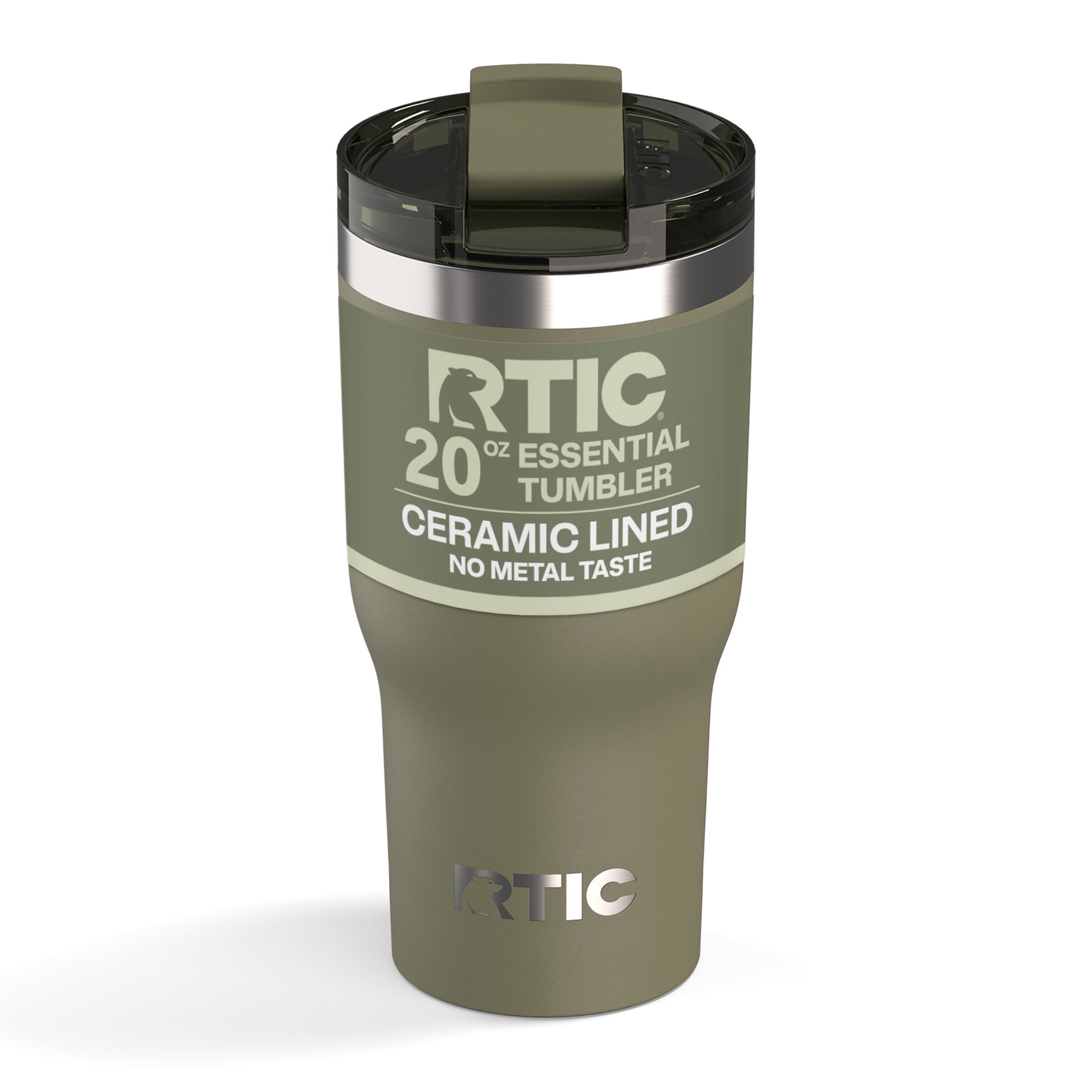 rii 静床20AB RTIC 20 oz Ceramic Insulated Tumbler, Leak-Resistant Lid, Orchid