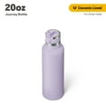 thumbnail image 1 of RTIC 20 oz Ceramic Lined Insulated Journey Bottle, Leak-Proof Lid, Dusty Lilac, 1 of 7