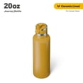 thumbnail image 1 of RTIC 20 oz Ceramic Lined Insulated Journey Water Bottle, Leak-Proof Lid, Harvest, 1 of 6
