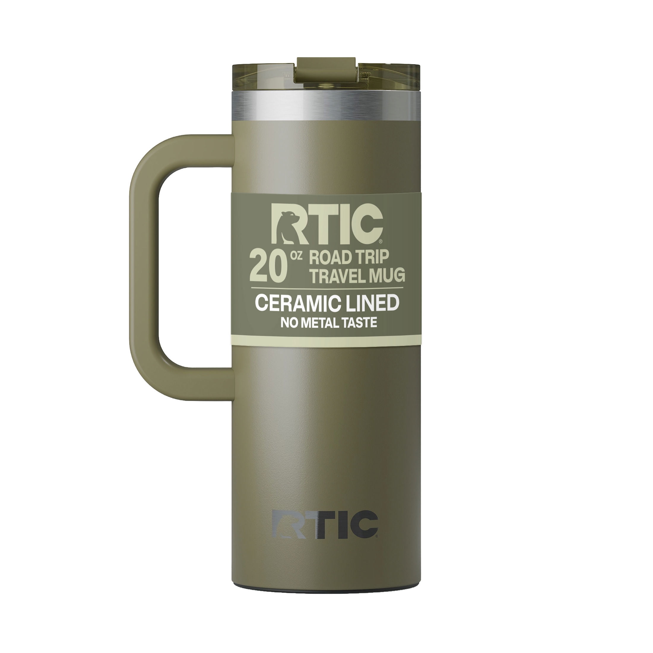 衛生日用品 RT-5115453730 RTIC Road Trip 20 oz Ceramic Lined Leak-Resistant Lid Travel Mug