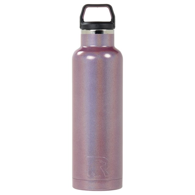 RTIC 20 oz Vacuum Insulated Water Bottle, Metal Stainless Steel Double