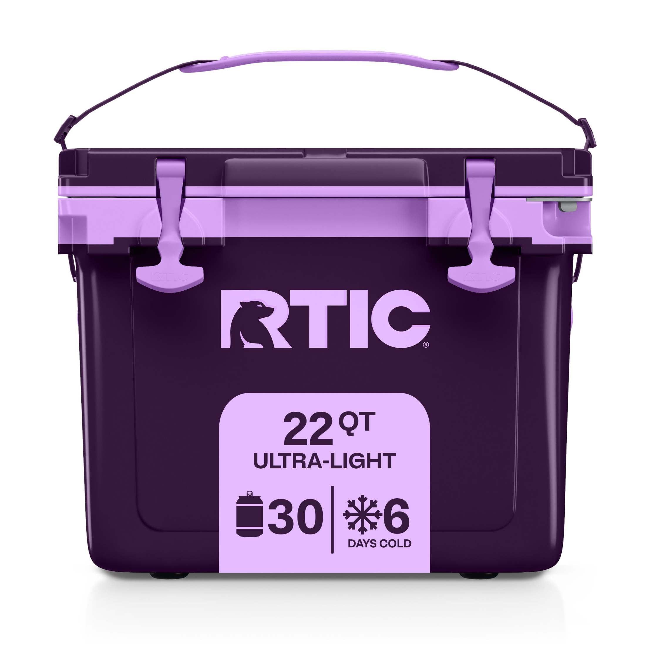 RTIC 22 QT Ultra-Light Hard-Sided Ice Chest Cooler, Fits 30 Cans