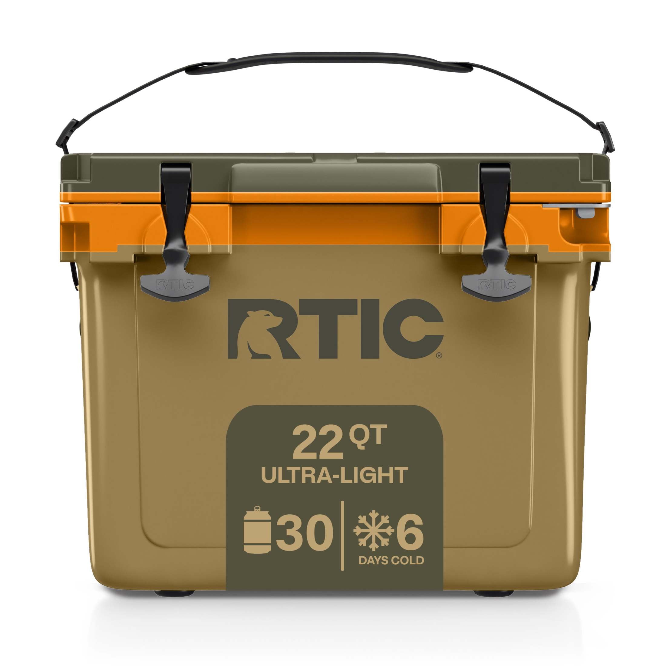 RTIC 22 QT Ultra-Light Hard-Sided Ice Chest Cooler, Fits 30 Cans
