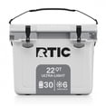 thumbnail image 1 of RTIC 22 Qt 30-Can Ultra-Light Ice Chest Cooler, White & Grey, 1 of 9